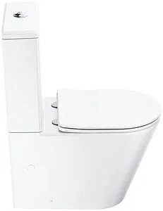 Унитаз-компакт безободковый Ravak Elegant RimOff Combi белый X01872 Унитаз-компакт безободковый Ravak Elegant RimOff Combi белый X01872, 4