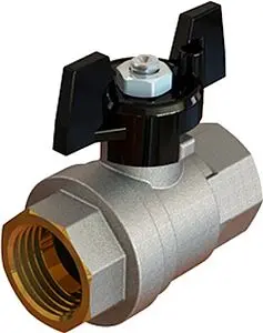 Кран шаровый 1"в x 1"в Elsen Strong T EV10.2200 Кран шаровый 1"в x 1"в Elsen Strong T EV10.2200, 1