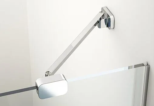 Дверь в нишу 1100мм прозрачное стекло Ravak Brilliant BSD2-110 L B SET 0ULD0A00Z1+D01000A088