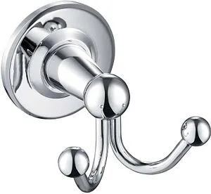 Крючок двойной Timo Nelson хром 150012/00 Крючок двойной Timo Nelson хром 150012/00, 1