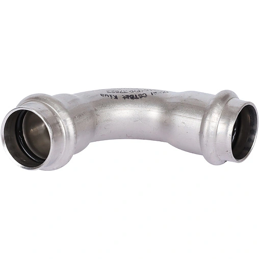 Уголок пресс двухраструбный 22мм угол 90° Sanha NiroSan 9002A 69002A22