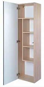 Шкаф-пенал подвесной Cersanit Smart 45 белый/ясень B-SL-SMA/Wh Шкаф-пенал подвесной Cersanit Smart 45 белый/ясень B-SL-SMA/Wh, 4