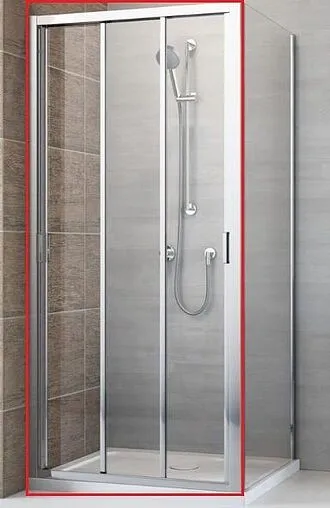Дверь в нишу 800мм прозрачное стекло Radaway EVO DW 80 335080-01-01