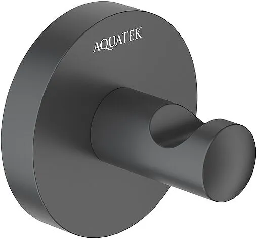 Крючок Aquatek Оберон чёрный матовый AQ4201MB