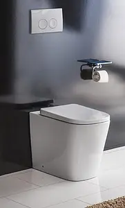 Унитаз приставной безободковый BelBagno Albano белый BB120CBR Унитаз приставной безободковый BelBagno Albano белый BB120CBR, 4