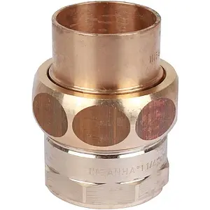 Американка пайка прямая переходная (коническое уплотнение) 35мм x 1¼"в Sanha 4340g 1434035114 Американка пайка прямая переходная (коническое уплотнение) 35мм x 1¼"в Sanha 4340g 1434035114, 4