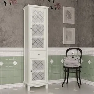 Шкаф-пенал напольный Opadiris Омега 45 R слоновая кость 00-00001617, 3