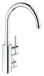 Смеситель для кухни с запорным вентилем Grohe Concetto хром 32666001 Смеситель для кухни с запорным вентилем Grohe Concetto хром 32666001, 1