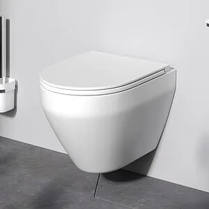 Унитаз подвесной безободковый Am.Pm Spirit 2.0 FlashClean белый C701700SC Унитаз подвесной безободковый Am.Pm Spirit 2.0 FlashClean белый C701700SC, 3