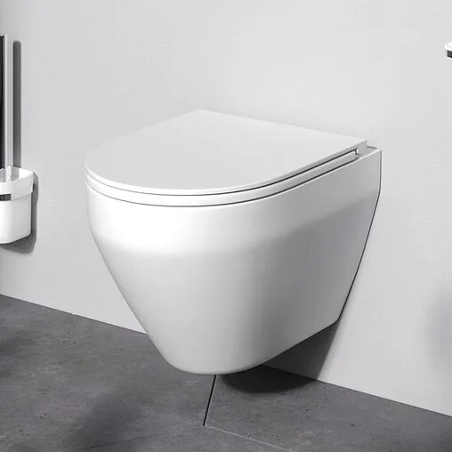 Унитаз подвесной безободковый Am.Pm Spirit 2.0 FlashClean белый C701700SC