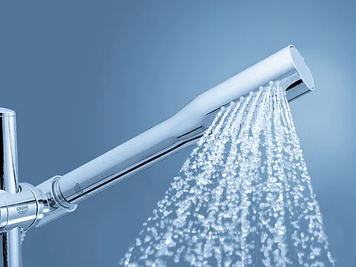 Душевая система с термостатом для душа Grohe Rainshower System 210 хром 27032001 Душевая система с термостатом для душа Grohe Rainshower System 210 хром 27032001