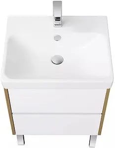 Тумба-умывальник Aquaton Сканди 70 белый/дуб рустикальный 1A2518K0SDZ90 Тумба-умывальник Aquaton Сканди 70 белый/дуб рустикальный 1A2518K0SDZ90, 5