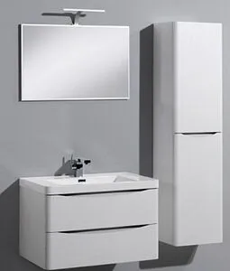 Тумба-умывальник подвесная BelBagno ANCONA-N 80 Bianco Lucido ANCONA-N-800-2C-SO-BL+EA-800-LVB, 3