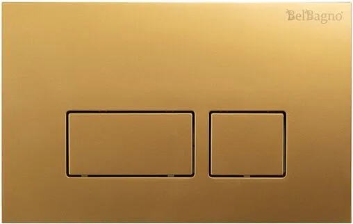 Клавиша смыва для унитаза BelBagno BB043ORO.MAT золото матовое