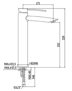Смеситель для раковины Paffoni Berry хром BR081CR Смеситель для раковины Paffoni Berry хром BR081CR, 2