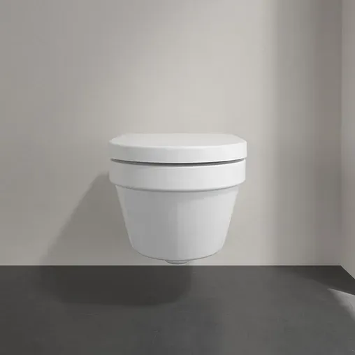 Унитаз подвесной безободковый Villeroy&amp;Boch Architectura CeramicPlus белый 4694HRR1