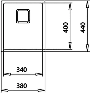 Мойка кухонная Teka Flexlinea RS15 34.40 нержавеющая сталь полированная 115000015 Мойка кухонная Teka Flexlinea RS15 34.40 нержавеющая сталь полированная 115000015, 2