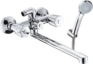 Смеситель для ванны с длинным изливом Osgard Glan хром 72236 Смеситель для ванны с длинным изливом Osgard Glan хром 72236, 1