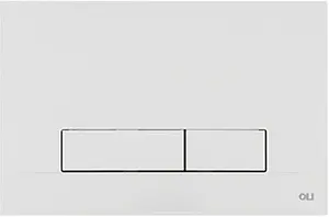 Клавиша смыва для унитаза OLI Narrow OLIpure 148300 белый глянцевый, 1