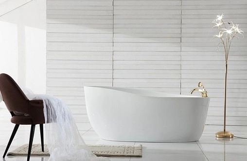 Ванна акриловая отдельностоящая BelBagno 173x77 BB15