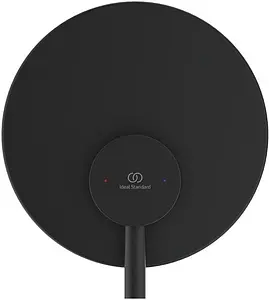 Смеситель для душа скрытого монтажа Ideal Standard Ceraline чёрный матовый/хром A7388XG Смеситель для душа скрытого монтажа Ideal Standard Ceraline чёрный матовый/хром A7388XG, 1