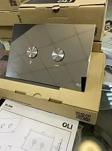 Клавиша смыва для унитаза OLI Blink 154963 хром глянцевый, 4