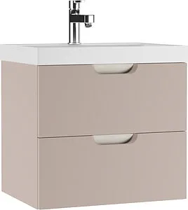 Тумба под умывальник подвесной Домино Classica 60 латте DD2507T, 1