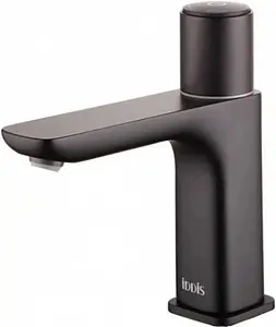 Смеситель для раковины IDDIS Slide чёрный матовый SLIBLBTi01 Смеситель для раковины IDDIS Slide чёрный матовый SLIBLBTi01, 1