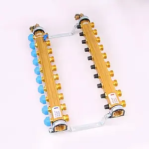 Группа коллекторная без расходомеров 10 отводов 1"в/в x ¾"ек Watts HKV 10004188 Группа коллекторная без расходомеров 10 отводов 1"в/в x ¾"ек Watts HKV 10004188, 3