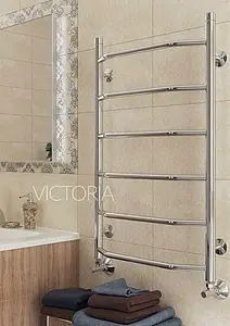 Полотенцесушитель водяной лесенка Terminus Виктория П6 500х796 полированная сталь 4670030725134, 3