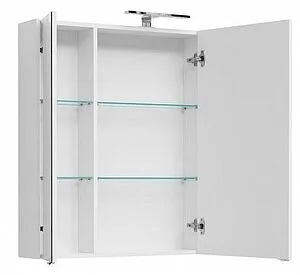 Шкаф-зеркало Aquanet Августа 100 белый 00210005 Шкаф-зеркало Aquanet Августа 100 белый 00210005, 4