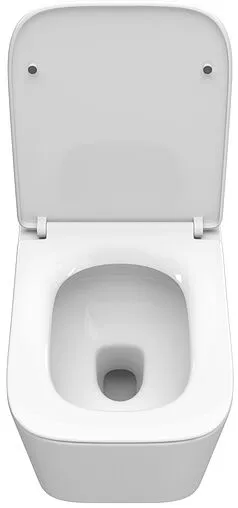 Унитаз подвесной безободковый BelBagno Due Tornado белый BB5171CH-TOR/SC