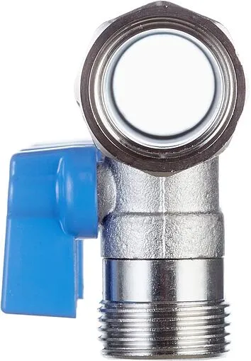 Коллектор запорный проходной 3 отвода синий ¾&quot;в/н x ¾&quot;ек Henco VB050503-BLAUW