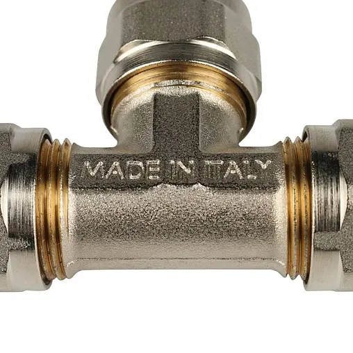 Тройник компрессионный соединительный 16мм x 16мм x 16мм Stout SFS-0009-000016