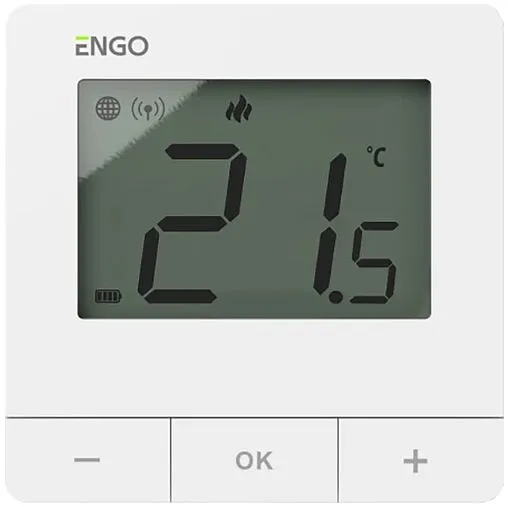 Терморегулятор комнатный беспроводной ZigBee/868MHz ENGO E25 E20WBATZB E25-BATW