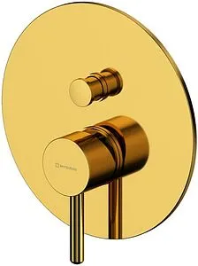 Смеситель для ванны скрытого монтажа WHITECROSS Y gold золото Y1235GL Смеситель для ванны скрытого монтажа WHITECROSS Y gold золото Y1235GL, 1