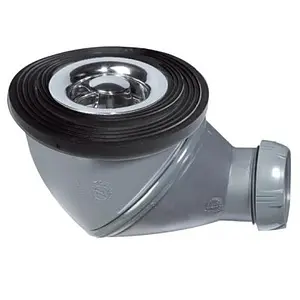 Сифон для душевого поддона Wirquin Bonde James хром 30717979, 1