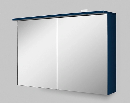 Шкаф-зеркало Am.Pm Spirit V2.0 100 глубокий синий M70AMCX1001DM