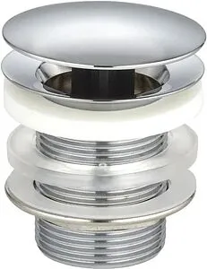 Выпуск без перекрытия для раковины без перелива Kludi хром 1042805-00 Выпуск без перекрытия для раковины без перелива Kludi хром 1042805-00, 1