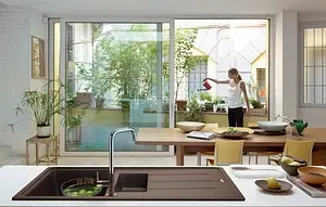 Мойка кухонная Franke Basis BFG 651 серый 114.0259.965, 3