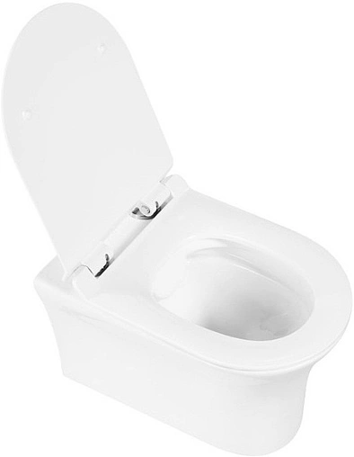 Унитаз подвесной безободковый BelBagno Ancona белый BB1224CHR-SM