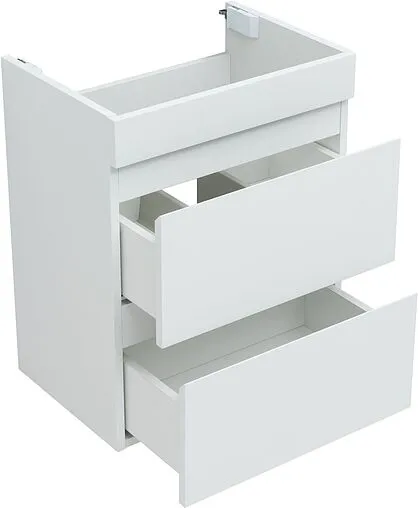 Тумба-умывальник подвесная Aquanet Нота New 50 белый глянец 00335416+00284237