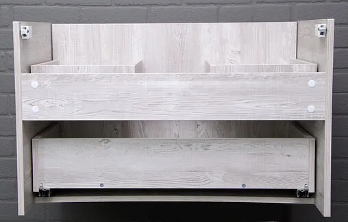 Тумба-умывальник подвесная Домино Dolche 80 сосна касцина DD5401T+4670142930273