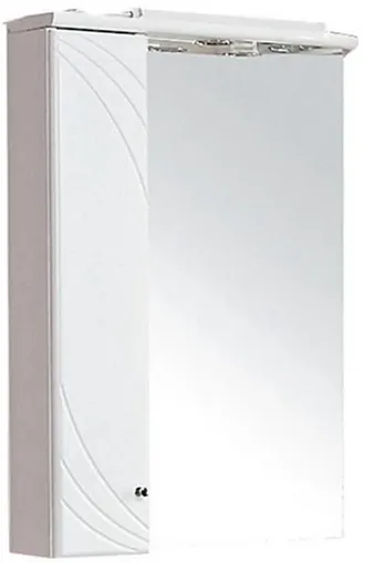 Шкаф-зеркало Aquaton Пинта М 60 L белый 1A013202PT01L
