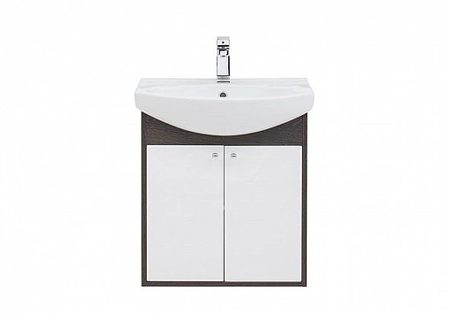 Тумба под умывальник Aquanet Грейс 60 белый/дуб кантербери 00198372