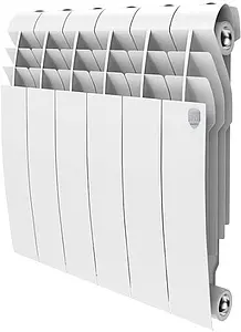 Радиатор биметаллический 6 секций Royal Thermo BiLiner 350 Bianco Traffico RTBBT35006 Радиатор биметаллический 6 секций Royal Thermo BiLiner 350 Bianco Traffico RTBBT35006, 1