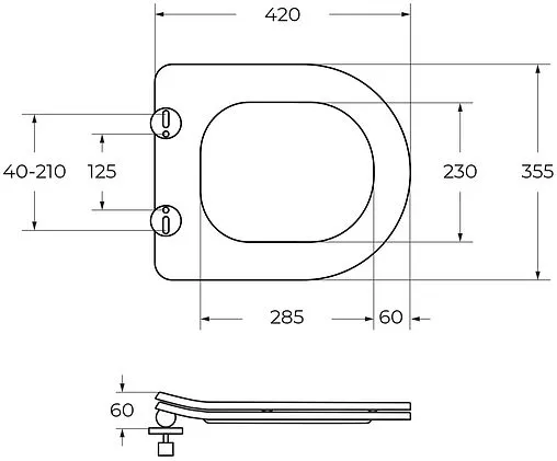 Унитаз подвесной безободковый BelBagno Uno белый BB7006CHR/SC Унитаз подвесной безободковый BelBagno Uno белый BB7006CHR/SC