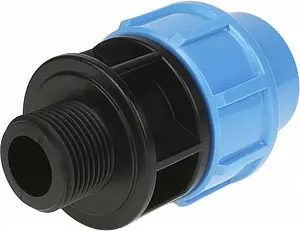 Муфта компрессионная переходная 25мм x ¾"н Джилекс 9129 Муфта компрессионная переходная 25мм x ¾"н Джилекс 9129, 1