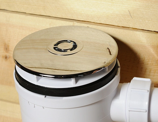 Сифон для душевого поддона Mc Alpine хром MRS8MECP