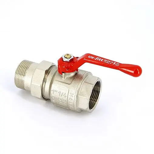 Кран шаровый с американкой 1¼&quot;в x 1¼&quot;н Uni-fitt 113L5000